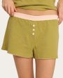 Tate Short in Olive For Cheap