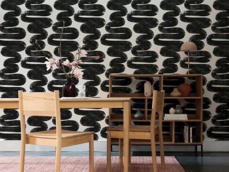 Wiggle Room Peel and Stick Wallpaper By Bobby Berk Sale