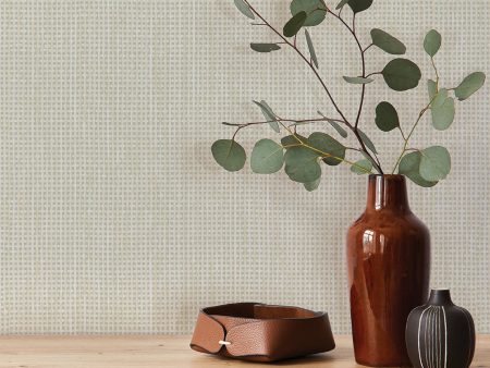 Faux Textured Rattan Peel and Stick Wallpaper For Discount