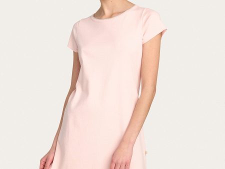 Baby Jean Dress in Blush For Cheap