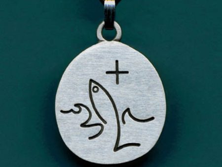 Fish Symbol Medal Fashion