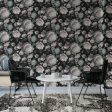 Moody Floral Peel and Stick Wallpaper Online