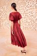 Mirabelle Dress - Claret For Sale