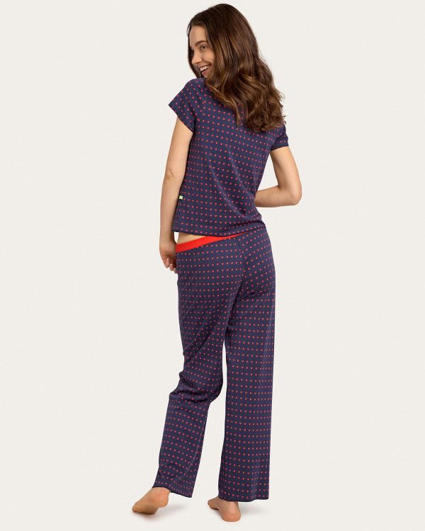 Baby Jean Long PJ Set in Midnight Sale