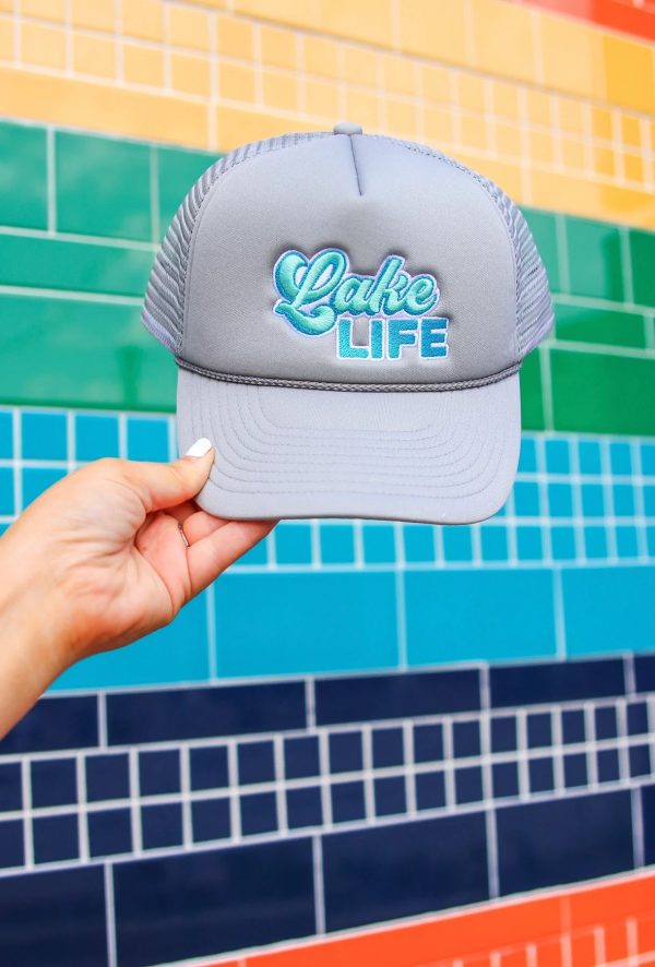 Lake Life Trucker Hat For Discount