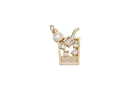 Charm Bar - Ice Coffee Charm Fashion