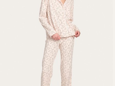 Charlie Pajama Set in Petal For Discount