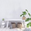 Nautical Stripe Peel and Stick Wallpaper For Discount