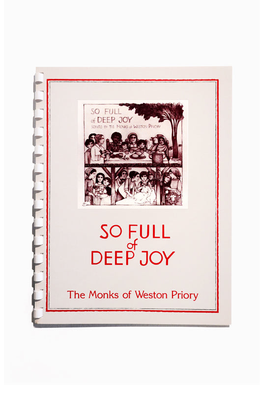 So Full Of Deep Joy Songbook Fashion