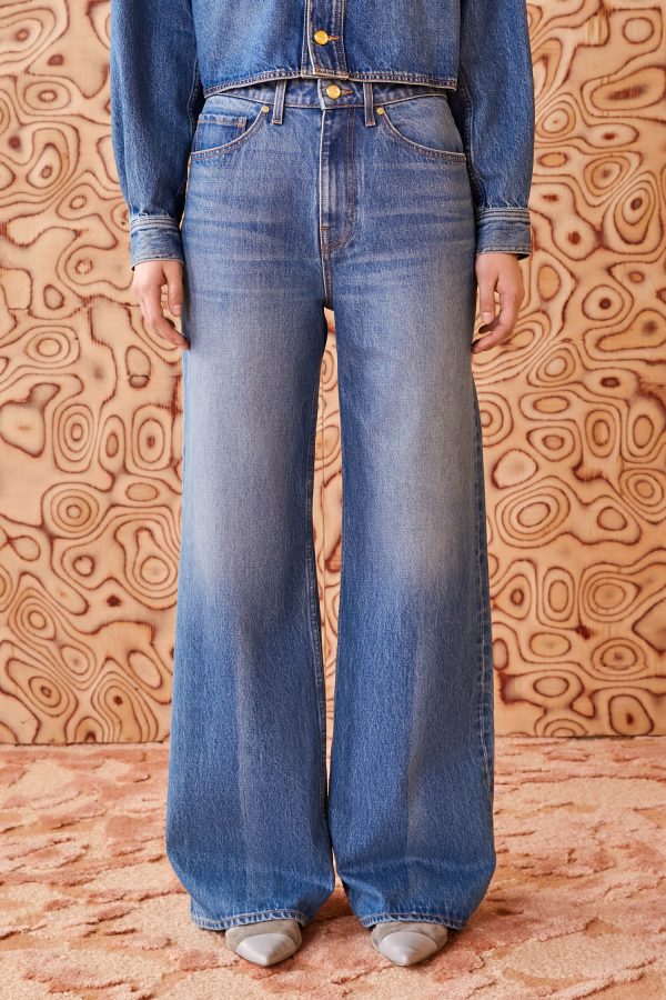 The Willow Jean - Danube Medium Indigo Wash Supply