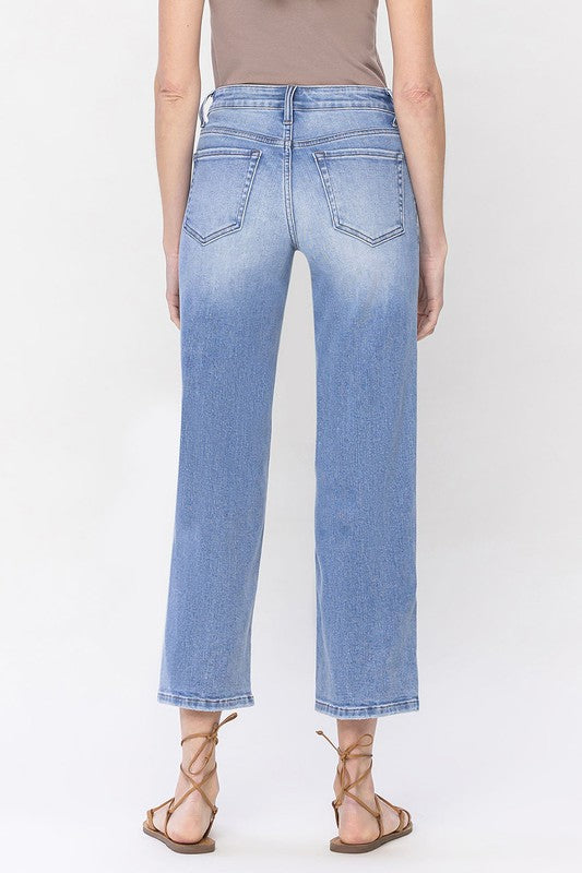 Vervet Mid Rise Crop Dad Jeans For Sale