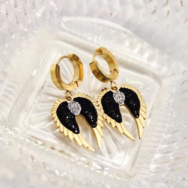 Angel Wing Earrings For Discount