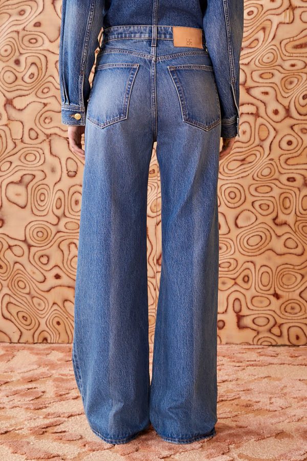 The Willow Jean - Danube Medium Indigo Wash Supply