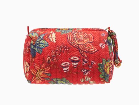 Priya Makeup Bag - Hibiscus Cheap