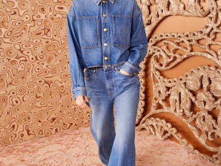 The Willow Jean - Danube Medium Indigo Wash Supply