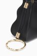 Adria Pleated Wave Pochette - Noir Online Sale